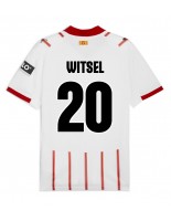 Moške Nogometnih dresov Girona Axel Witsel #20 Domači 2025-26 Kratki rokavi Moške Nogometnih dresov Girona Axel Witsel #20 Domači 2025-26 Kratki rokavi